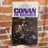 Conan the Buccaneer - L. Sprague de Camp & Lin Carter - 1971 Lancer Books Paperback - Frank Frazetta Cover