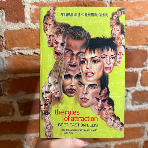 The Rules of Attraction - Bret Easton Ellis - 1998 12th Vintage Books Trade Paperback