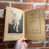 Tanglewood Tales - Nathaniel Hawthorne - 1930 Illustrated The Saalfield Publishing Company Hardback