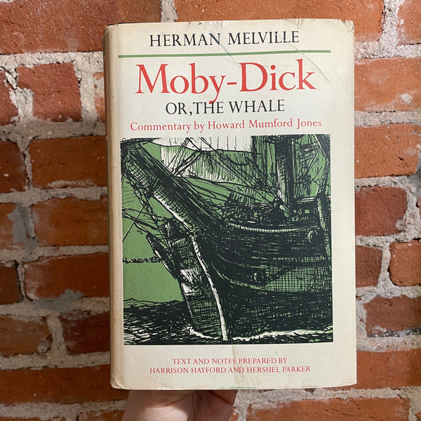 Moby-Dick - Herman Melville - 1976 Illustrated Norton Hardback