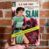 Slan - A. E. Van Vogt - 1953 Dell Books Paperback - Robert Stanley Cover