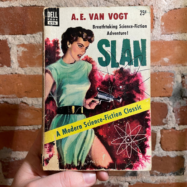 Slan - A. E. Van Vogt - 1953 Dell Books Paperback - Robert Stanley Cover