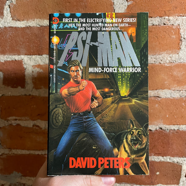 Psi-Man - David Peters - 1990 Charter Books Paperback
