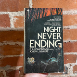 Night Never Ending - E.A. Komorowski with Joseph L. Gilmore - 1975 Avon Books Paperback
