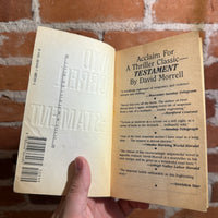 Testament - David Morrell - 1993 Warner Books Paperback - Don Banks Cover