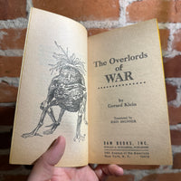 The Overlords of War - Gerald Klein (Translated by John Brunner) - 1974 Daw Books Paperback #93 Karel Thole Cover