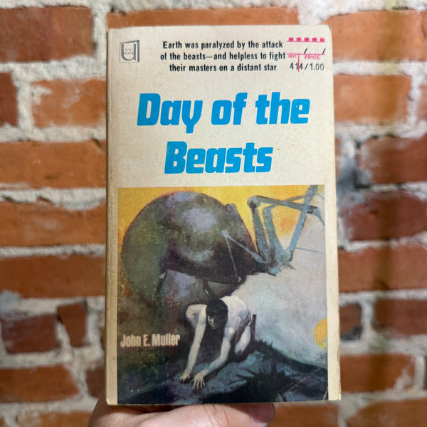 Day of the Beasts - John E. Muller - 1966 Paperback - Jeff Jones Cover