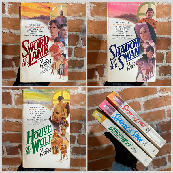 The Phoenix Legacy - M.K. Wren - Rare Space Opera Paperback Bundle