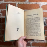 Robinson Crusoe - Daniel Defoe - 1914 Illustrated Rand McNally  & Company Hardback