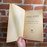Herland - Charlotte Perkins Gilman - 1979 Pantheon Books Trade Paperback