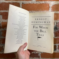 For Whom the Bell Tolls - Ernest Hemingway - 2003 Scribners Paperback
