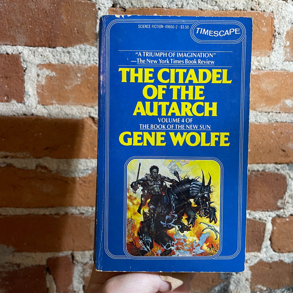 The Citadel of the Autarch - Gene Wolfe - 1983 Timescape Pocket Books Paperback - Don Maitz Cover