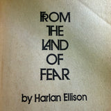 From the Land of Fear - Harlan Ellison - 1974 Belmont Tower Paperback