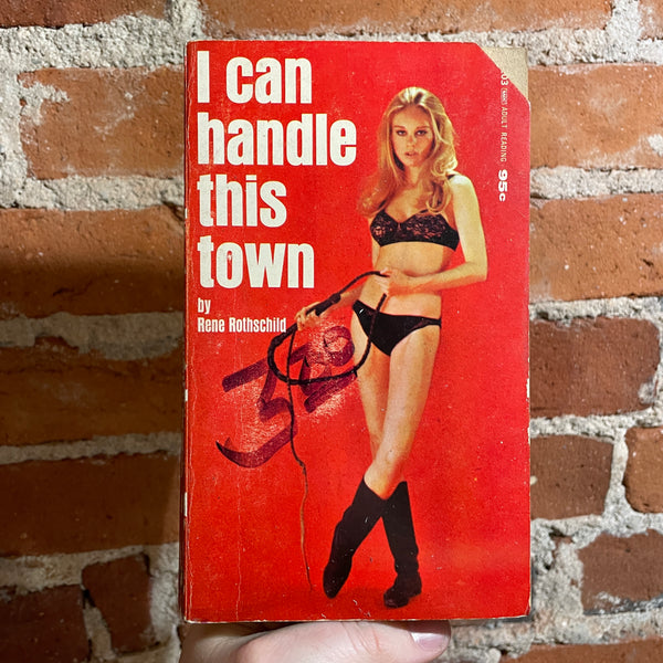 I Can Handle This Town - Rene Rothschild - 1970 1st Holloway House Publishing Company Paperback