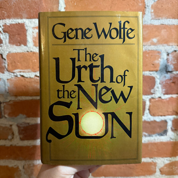The Urth of the New Sun - Gene Wolfe - 1987 Tor Books Hardback Ex Libis
