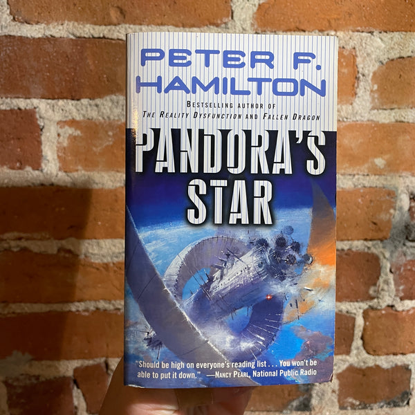 Pandora’s Star - Peter F. Hamilton - Del Rey Books Paperback - John Harris Cover