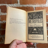 Metropolis - Thea Von Harbou - 1963 Ace Paperback - Jack Gaughan Cover
