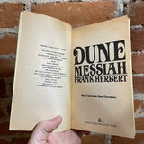 Dune Messiah - Frank Herbert 1984 49th Berkley Medallion Paperback