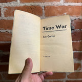 Time War - Lin Carter - 1974 Dell Books Paperback- Frank Frazetta Cover