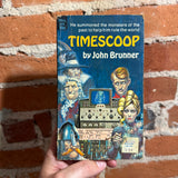 Timescoop - John Brunner - 1969 1st Dell Books Paperback - Frank Kelly Freas Cover