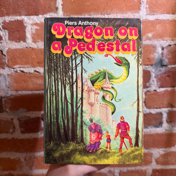 Dragon on a Pedestal - Piers Anthony - 1983 BCE Del Rey Hardback