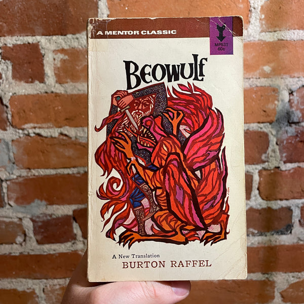 Beowulf - Burton Raffel - 1963 3rd Mentor Books Paperback