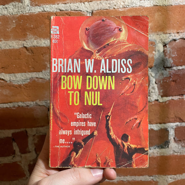 Bow Down To Nul - Brian W. Aldiss - 1960 Ace Books Paperback - Jack Gaughan Cover