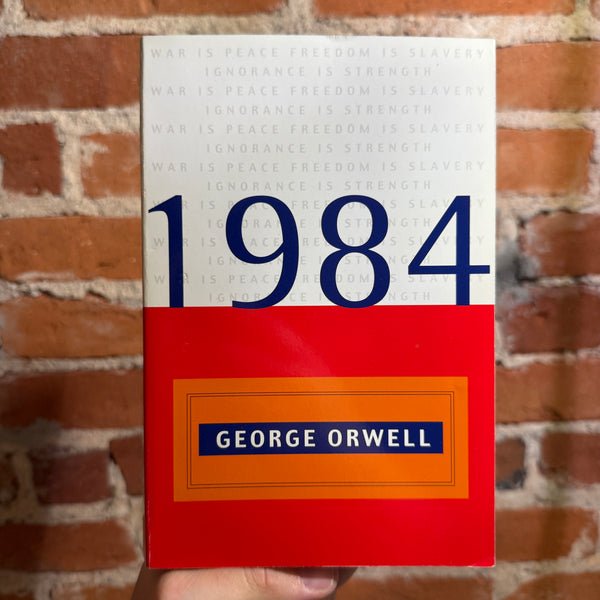 1984 - George Orwell - 1983 Plume Trade Paperback - Melissa Jacoby Cover