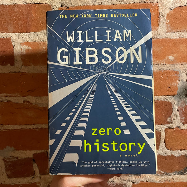 Zero History - William Gibson  2010 Berkley Paperback