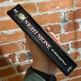 Night Stone - Rick Hautala - 1986 1st Zebra Books Paperback - Lenticular Holographic Cover