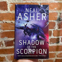 Shadow of the Scorpion - Neal Asher - 2020 Night Shade Books Paperback - Steve Stone Cover