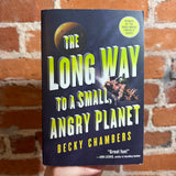 The Long Way to a Small, Angry Planet - Becky Chambers - 2015 Harper Trade Paperback - Christopher Doll Cover