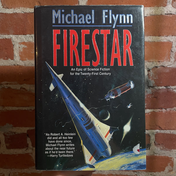 Firestar - Michael Flynn - 1st 1996 Tor Books Hardback - Vincent Di Fate Cover