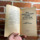 Best Science Fiction Stories of the Year Seventh Annual Collection - Edited by Gardner Dozois - 1979 Dell Books Paperback - Jack Gaughan Cover