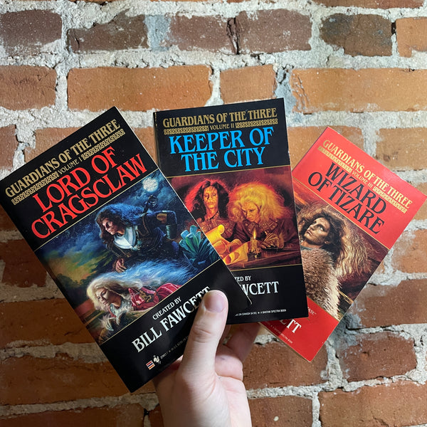 Guardians of the Three - Created by Bill Fawcett - Paperback Trilogy Bundle