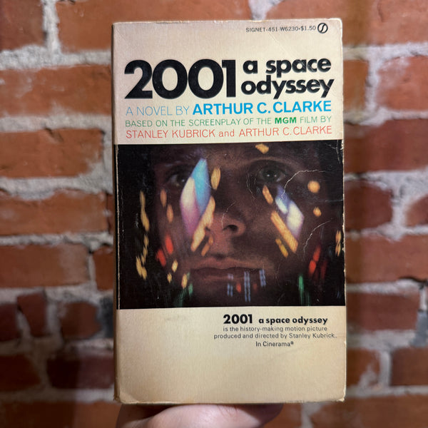 2001: A Space Odyssey - Arthur C. Clarke - 1968 23rd Signet Books Paperback