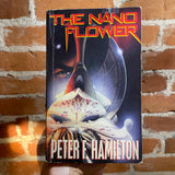 The Nano Flower - Peter F. Hamilton - 1995 Pan Books Paperback - Larry Rostant Cover