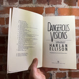 Dangerous Visions #1 - Edited by Harlan Ellison - Rare 1983 Leo and Diane Dillon Illustrated Trade Paperback