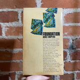 Foundation and Empire - Isaac Asimov - 1973 15th Avon Books Paperback - Don Punchatz Cover