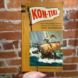 Kon-Tiki - Thor Heyerdahl - Illustrated 1963 17th Pocket Books Paperback