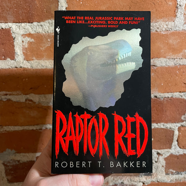 Raptor Red - Robert T. Bakker - 1996 Bantam Books Paperback - Steve Youll Cover