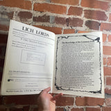 Lich Lords - Lynn Sellers - 1985 Role Aids/Advanced Dungeons and Dragons Softcover
