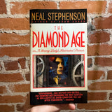 The Diamond Age - Neal Stephenson 1996 Bantam Books Paperback - Bruce Jensen Cover