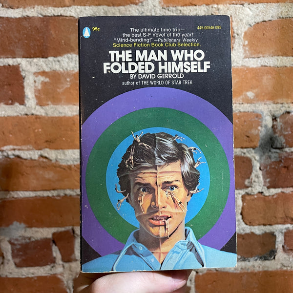 The Man Who Folded Himself - David Gerrold 1973 Popular Library Paperback