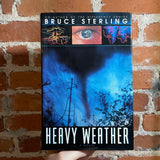 Heavy Weather - Bruce Sterling - 1994 Bantam Books Hardback Ex Lib.