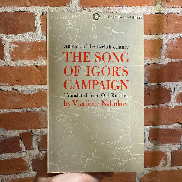 The Song of Igor’s Campaign - Vladimir Nabakov - 1960 Vintage Book Paperback
