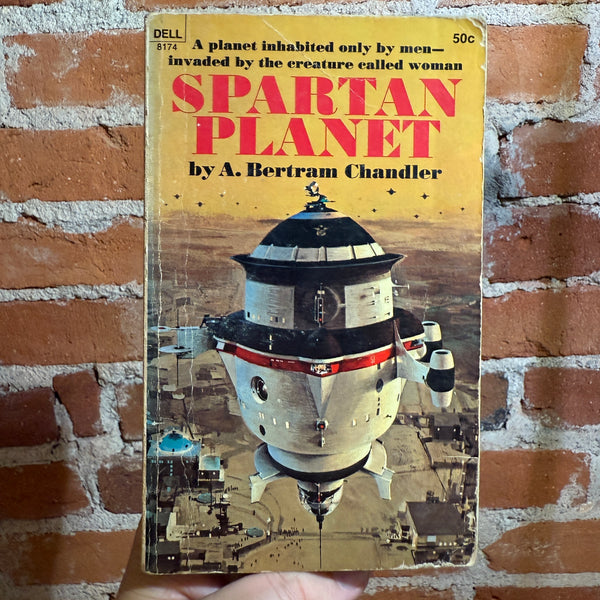 Spartan Planet - A. Bertram Chandler - 1969 Dell Books Paperback - John Berkey Cover