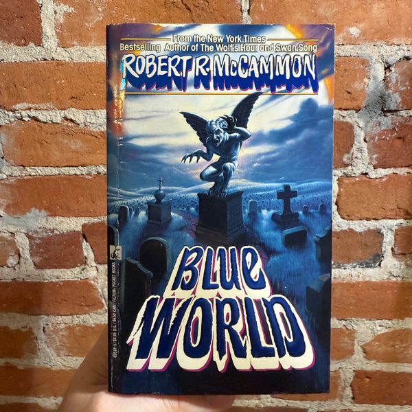 Blue World - Robert McCammon - 1990 Pocket Books Paperback - Jim Warren Cover