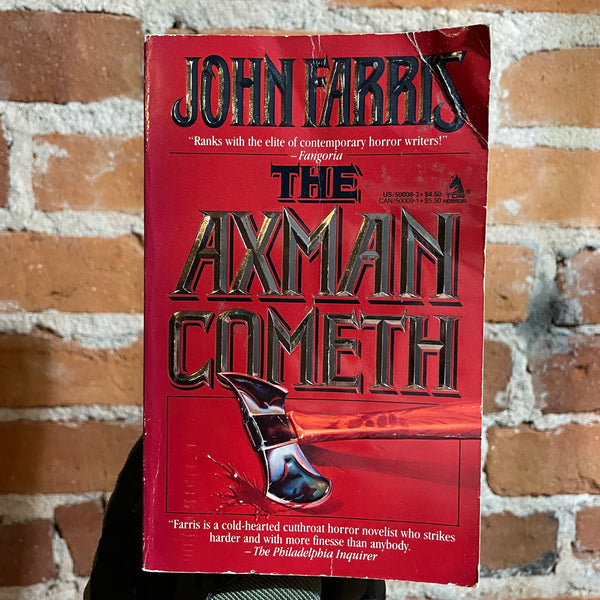 The Axman Cometh - John Farris - 1989 1st Tor Books Paperback