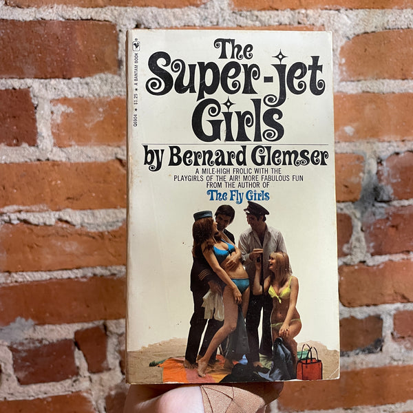 The Super-Jet Girls - Bernard Glemser 1971 Bantam Books Paperback